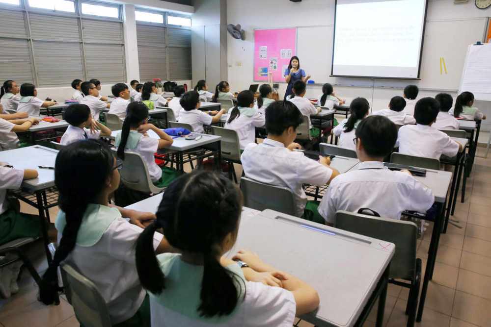 Preschool and primary students will be placed on a 14-day leave of absence if they share a household with a person who has returned from overseas, starting 11.59pm on March 25, 2020. u00e2u20acu2022 TODAY file pic