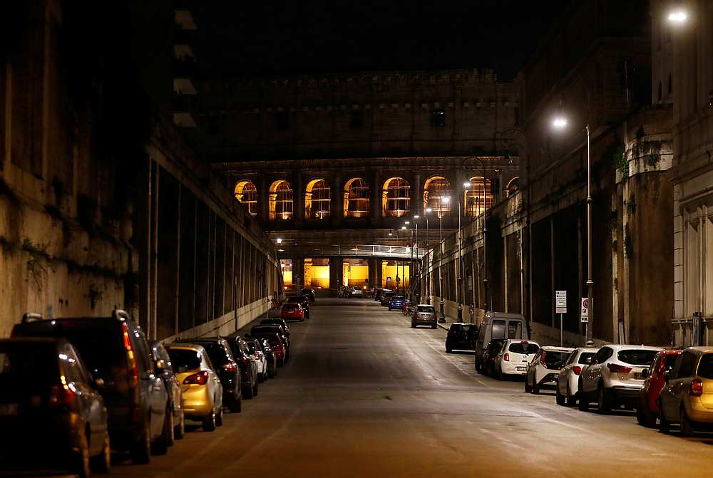 Colosseum seen with an empty street, virtually deserted after a decree orders for the whole of Italy to be on lockdown, in Rome March 10, 2020. u00e2u20acu201d Reuters pic 