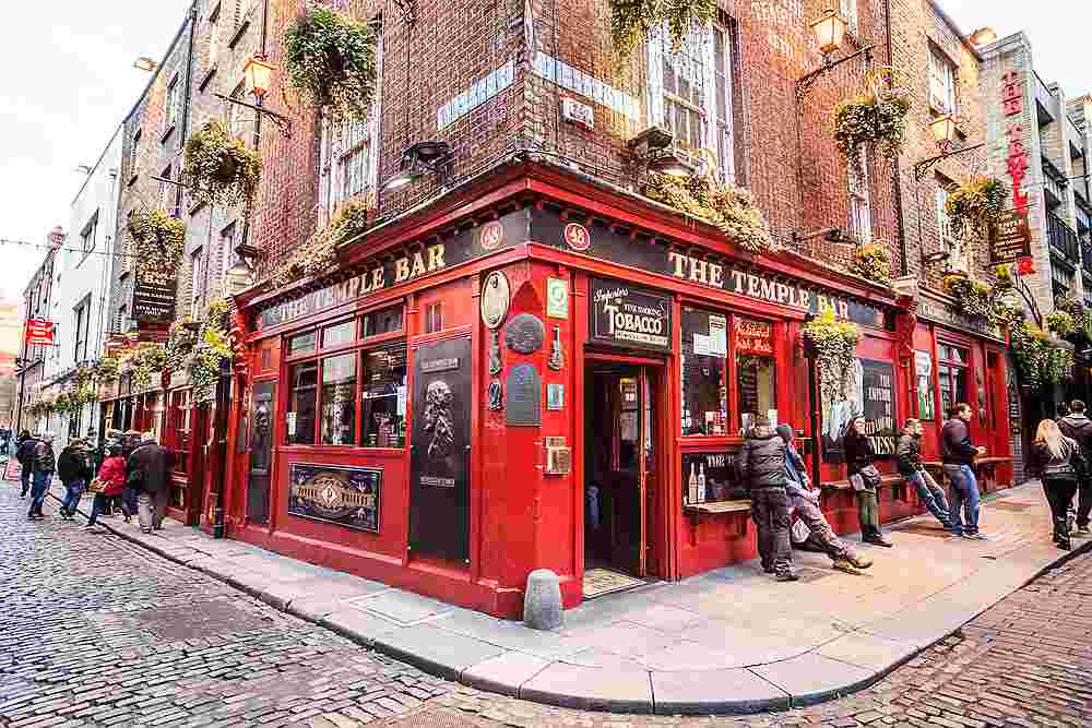 Pubs and clubs in Dublin's famous Temple Bar district are to close their doors immediately. u00e2u20acu201d Angelafoto/IStock.com pic via AFP