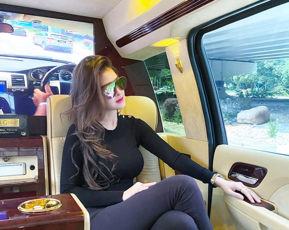 Eina Azman had took to her Instagram page to clarify her shopping spree. u00e2u20acu201d Picture via Instagram/Eina Azman