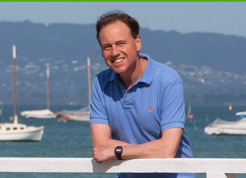 Australian Health Minister Greg Hunt u00e2u20acu201d Screengrab from greghunt.com.au
