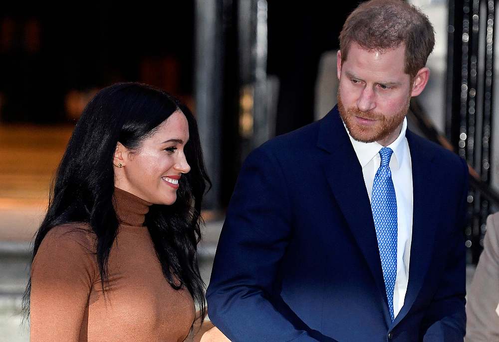 Britain's Prince Harry and his wife Meghan, Duchess of Sussex, leave Canada House in London January 7, 2020. u00e2u20acu201d Reuters pic