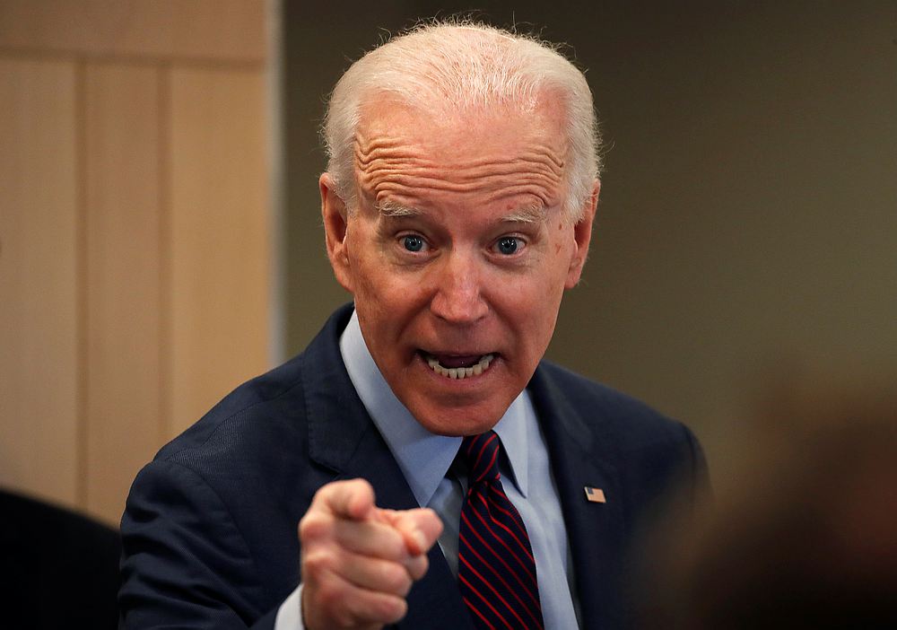 Democratic US presidential candidate and former Vice President Joe Biden speaks during a campaign stop in Los Angeles, California March 4, 2020. u00e2u20acu201d Reuters pic
