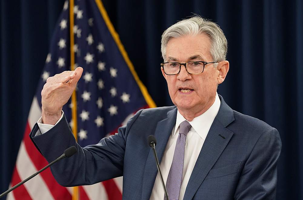 US Federal Reserve Chairman Jerome Powell speaks to reporters during a news conference in Washington,  March 3, 2020. u00e2u20acu201d Reuters pic