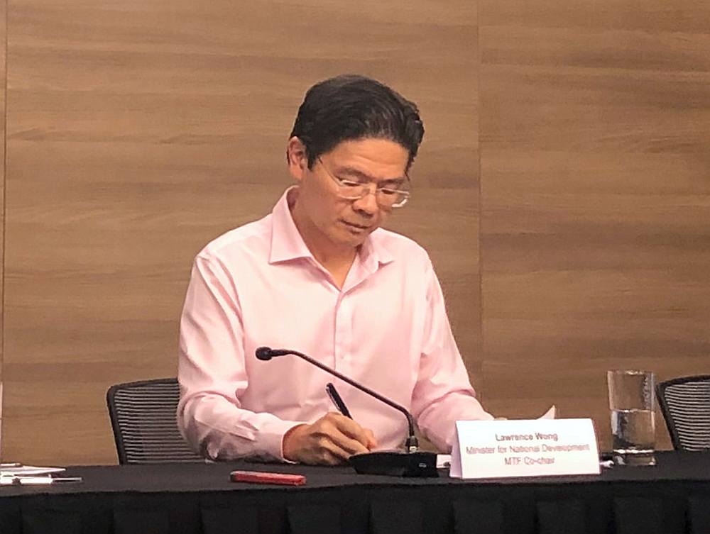 Singapore Minister of National Development Lawrence Wong at a news conference in Singapore February 7, 2020. u00e2u20acu201d Reuters pic