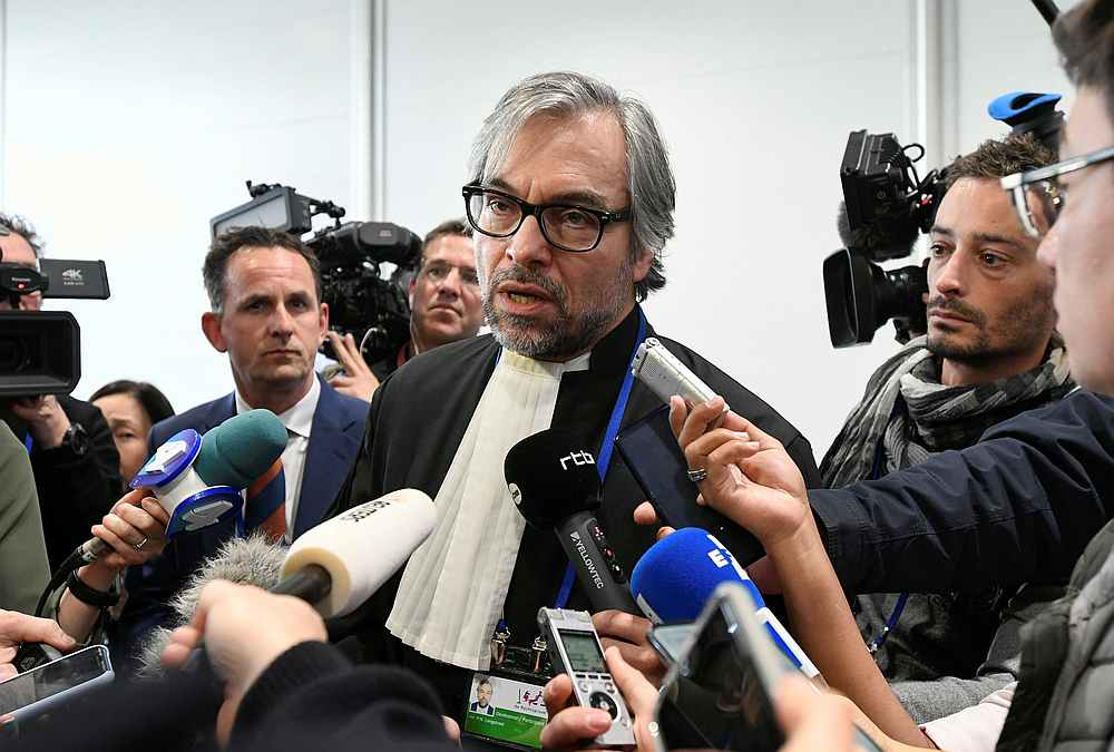 Peter Langstraat, lawyer representing victims' families, talks to the media after a Dutch court opened the criminal trial against four suspects in the downing of flight MH17, in Badhoevedorp, Netherlands March 9, 2020. u00e2u20acu201d Reuters pic