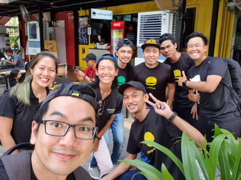 myBurgerLab's staff  will be assisting senior citizens and who with restricted mobility who need help. u00e2u20acu2022 Picture via Facebook/myBurgerLab