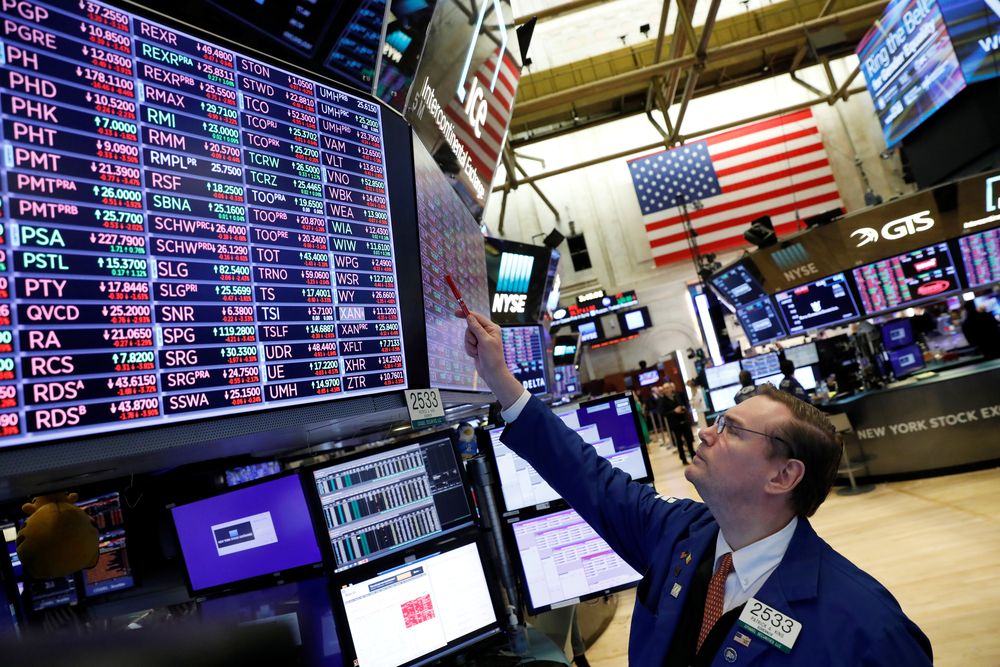 A trader works on the floor at the New York Stock Exchange (NYSE) in New York City, US, March 5, 2020. u00e2u20acu201d Reuters pic