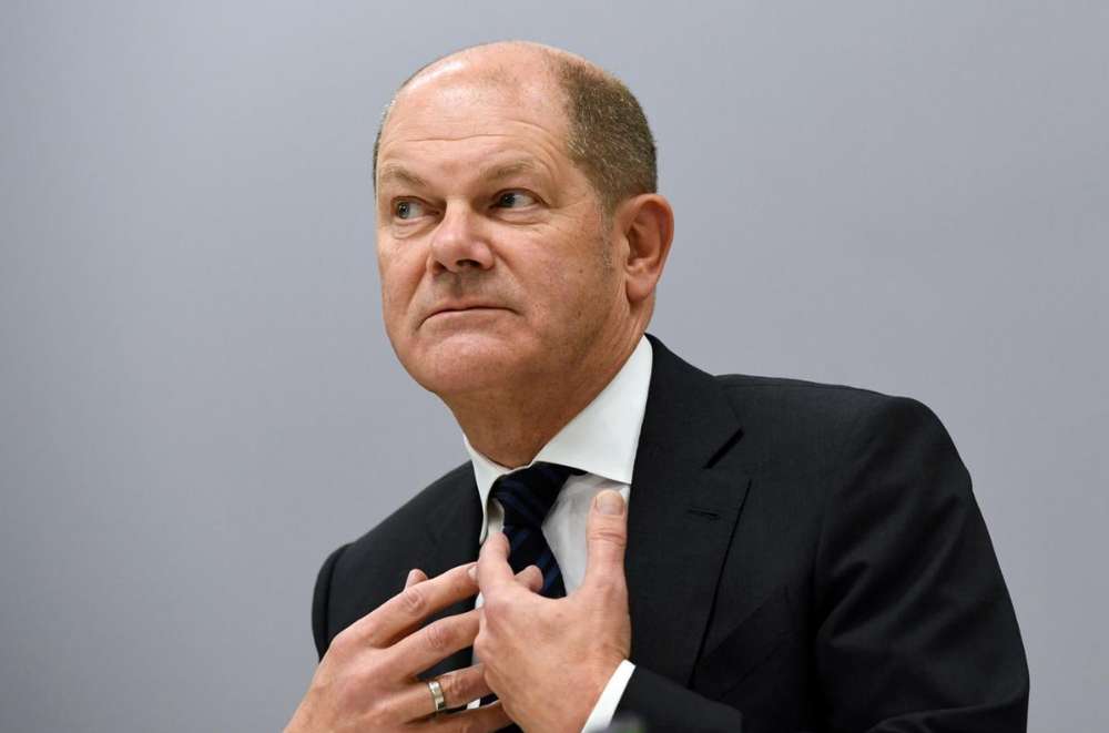 German Finance Minister Olaf Scholz of the Social Democratic Party (SPD) speaks during an interview with Reuters in Berlin, Germany, February 19, 2020. u00e2u20acu201d Reuters pic