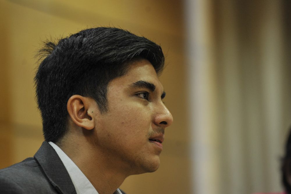 Former Youth and Sports minister Syed Saddiq Syed Abdul Rahman speaks during the ministryu00e2u20acu2122s farewell celebration in Putrajaya March 3, 2020. u00e2u20acu2022 Picture by Shafwan Zaidon