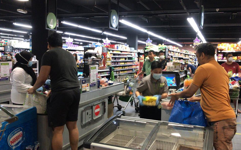 In a Facebook post, Village Grocer said the entire Bangsar outlet will be sanitised overnight, and that the supermarket will open for business at 10am tomorrow. u00e2u20acu201d Picture from Facebook/Village Grocern