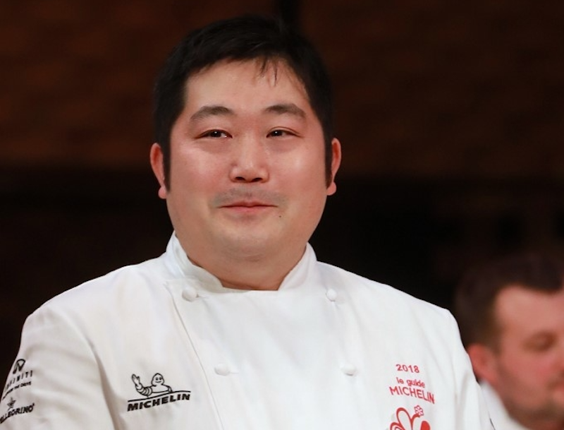 Takashi Kinoshita is one of the five Japanese chefs who offered about 100 meals to frontline hospital workers in the French city of Dijon. u00e2u20acu201d AFP pic