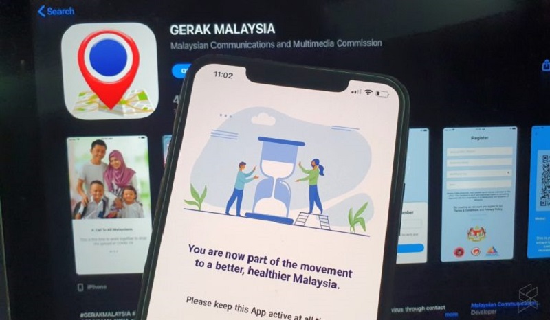 The MCMC is testing a beta app called Gerak Malaysia that can do just that and it uses location tracking. u00e2u20acu201d SoyaCincau pic