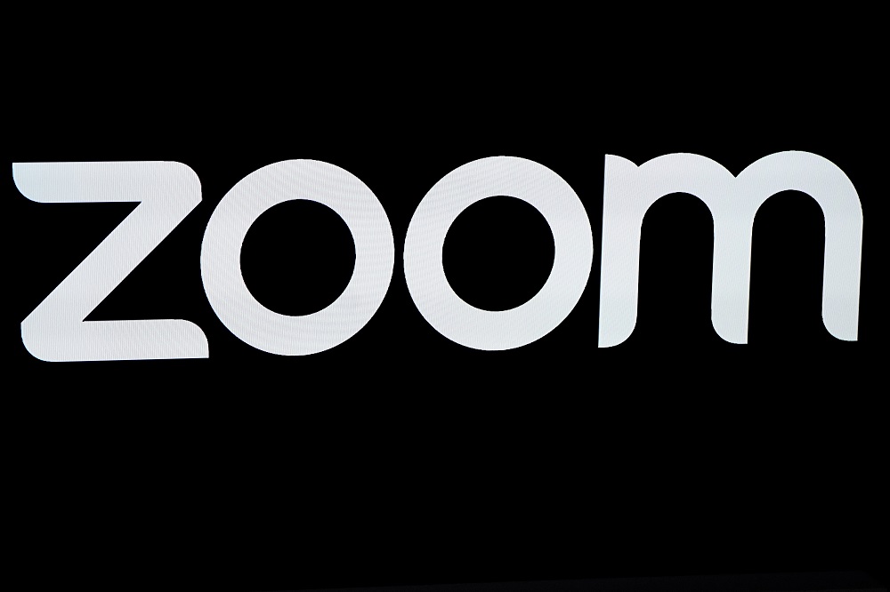 The Zoom Video Communications logo is pictured at the Nasdaq MarketSite in New York April 18, 2019. u00e2u20acu201d Reuters pic