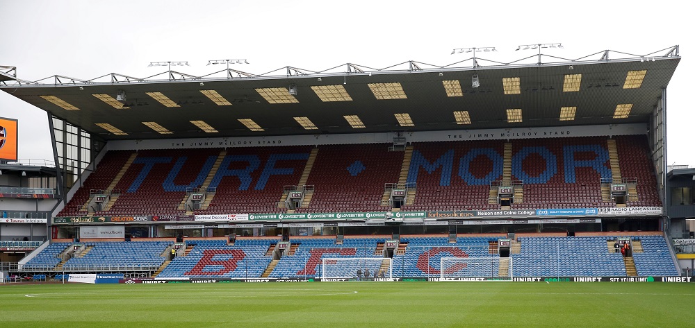 General view of inside the Turf Moor stadium before the match between Burnley and Arsenal in Burnley February 2, 2020. u00e2u20acu201d Reuters pic