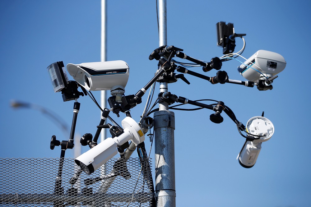 Surveillance cameras are pictured on a security fence near the site of the upcoming G7 leaders' summit in Quebec's Charlevoix region, in La Malbaie, Quebec May 24, 2018. u00e2u20acu201d Reuters pic