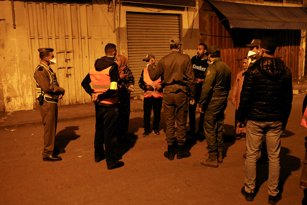 Police officers patrol streets in the old Medina in Casablanca as a lockdown is imposed to slow the rate of the spread of coronavirus disease (COVID-19), in Morocco, March 27, 2020. u00e2u20acu201d Reuters pic