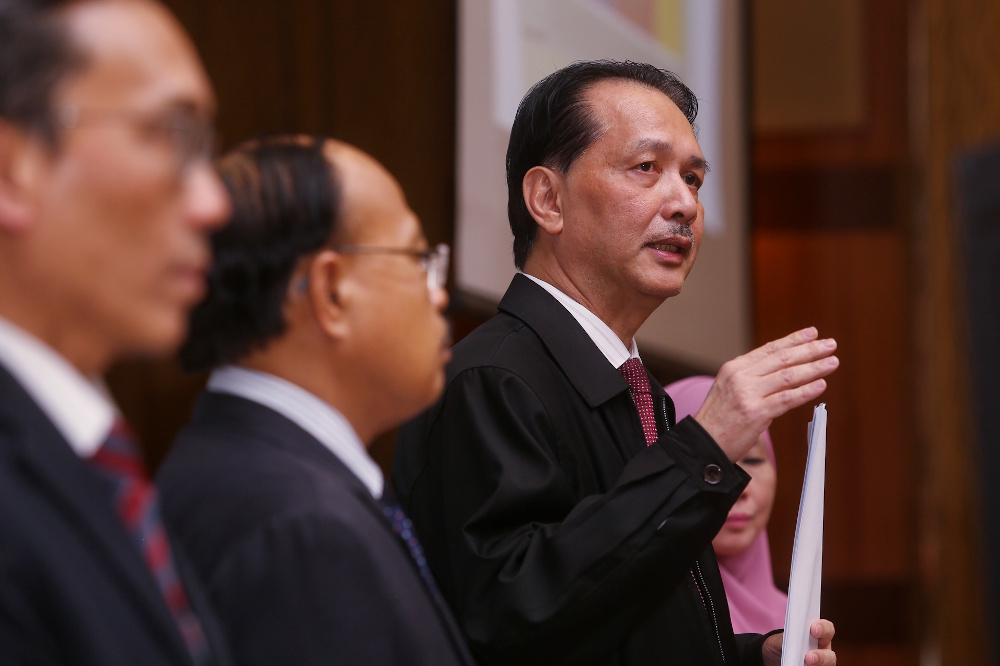 Health director-general Datuk Dr Noor Hisham Abdullah speaks during a press conference on Covid-19 in Putrajaya April 9, 2020. u00e2u20acu201d Picture by Choo Choy May