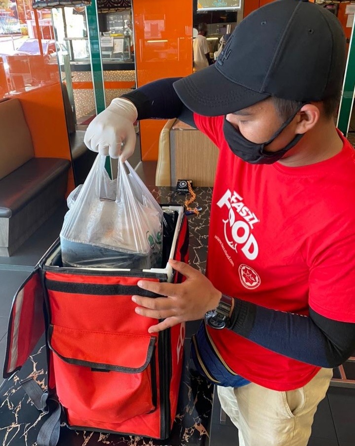 The delivery service by Faszz Technology will be in line with the ‘Halalan-Toyyiban’ guidelines issued by the Malaysian Department of Islamic Development (Jakim). — Courtesy photo from Faszz Technology