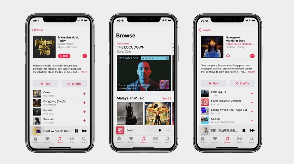 Local artists are highlighted for 48 hours on Apple Music in Malaysia. u00e2u20acu201d Picture courtesy of Apple