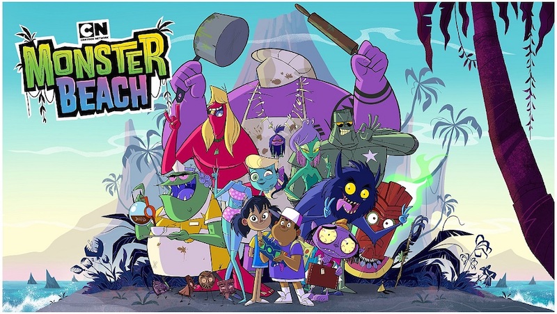u00e2u20acu02dcMonster Beachu00e2u20acu2122 draws inspiration from island living that audiences in the region are familiar with. u00e2u20acu201d Picture courtesy of Cartoon Network