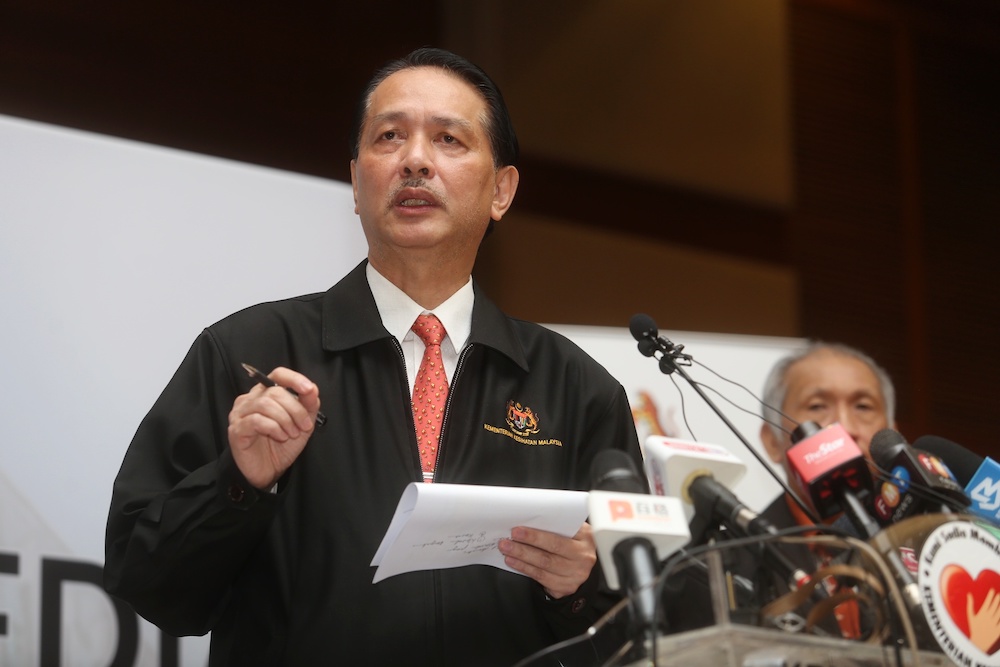 Health director-general Datuk Dr Noor Hisham Abdullah at a press conference in Putrajaya April 30, 2020. u00e2u20acu201d Picture by Choo Choy May
