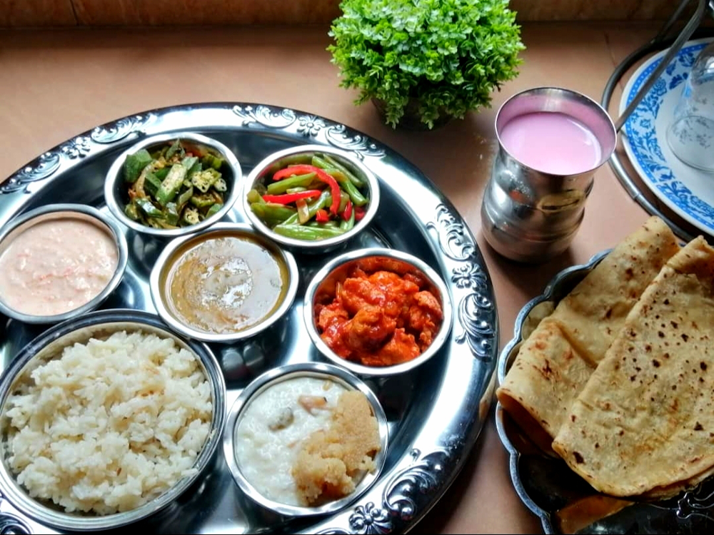 Guru Ka Langar is a vegetarian meal made by Darshan and his family today on the first day of Vaisakhi. — Picture courtesy of Darshan Singh