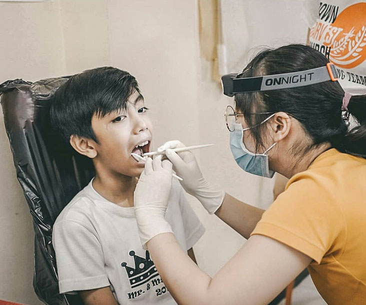 During a humanitarian trip to Manila, where Autrui Global provided dental care to the needy