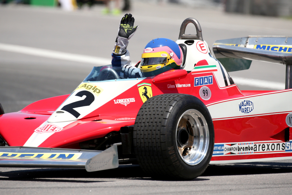 Jacques Villeneuve drives his father Gillesu00e2u20acu2122 1978 Ferrari 312 T3 before the race of the Canadian Grand Prix at the Circuit Gilles Villeneuve, Montreal, Canada, June 10, 2018. u00e2u20acu201d Reuters pic    
