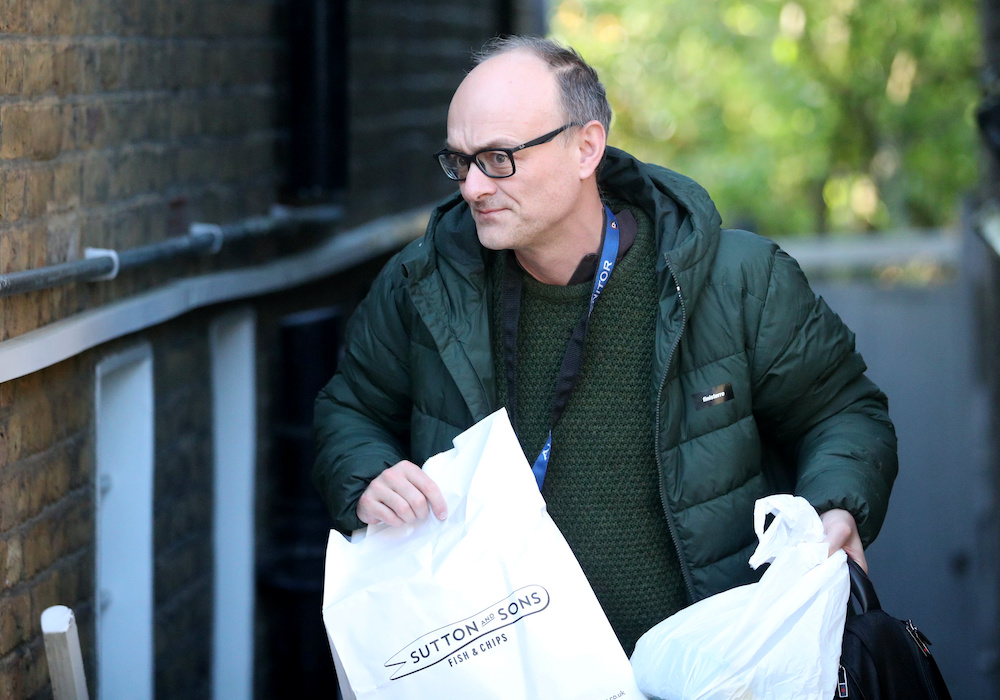 Dominic Cummings, special advisor for Britainu00e2u20acu2122s Prime Minister Boris Johnson leaves his home in London as the spread of coronavirus disease continues in London, Britain, April 15, 2020. u00e2u20acu2022 Reuters picnn
