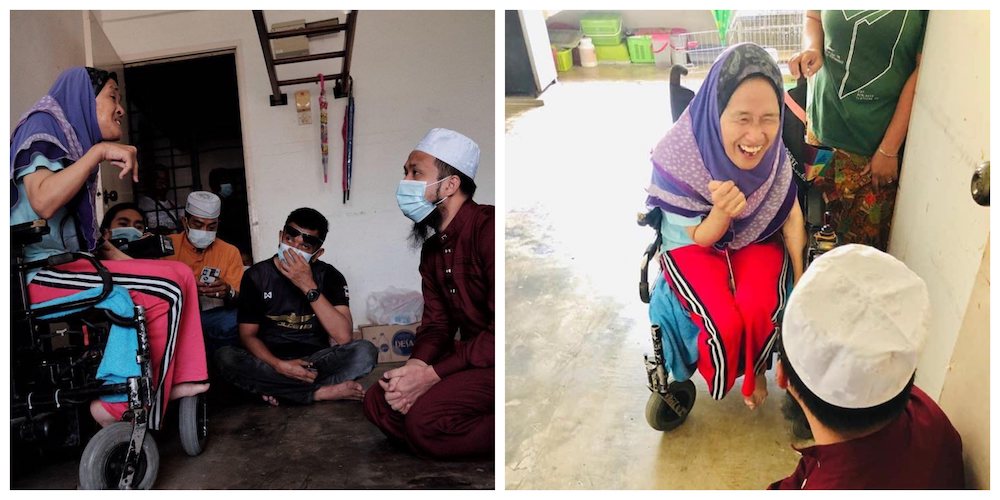 Lew went to Noraini Wongu00e2u20acu2122s home in Batu Caves earlier today and shared the emotional meeting on Facebook. u00e2u20acu201d Picture from Facebook/Ebit Lew