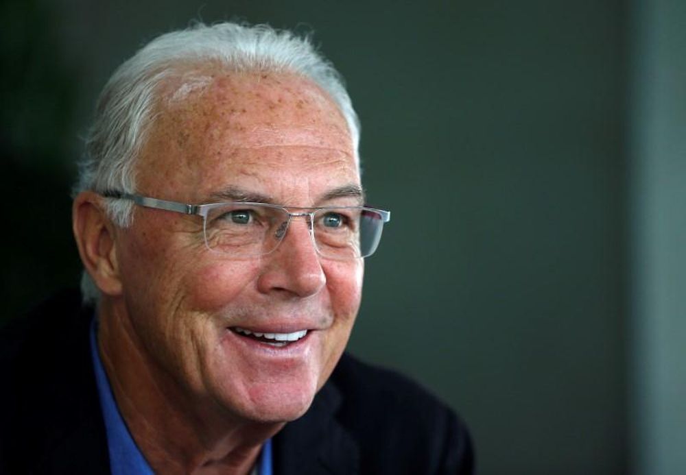 Bayern Munichu00e2u20acu2122s former President Franz Beckenbauer speaks to the media during a news conference in Seoul, June 3, 2013. u00e2u20acu201d Reuters pic