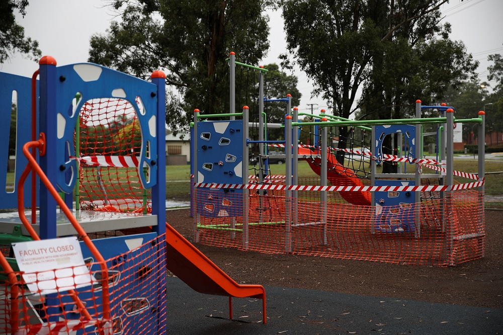 A closed playground is seen, as the spread of the coronavirus disease continues in Sydney April 30, 2020. u00e2u20acu2022 Reuters pic