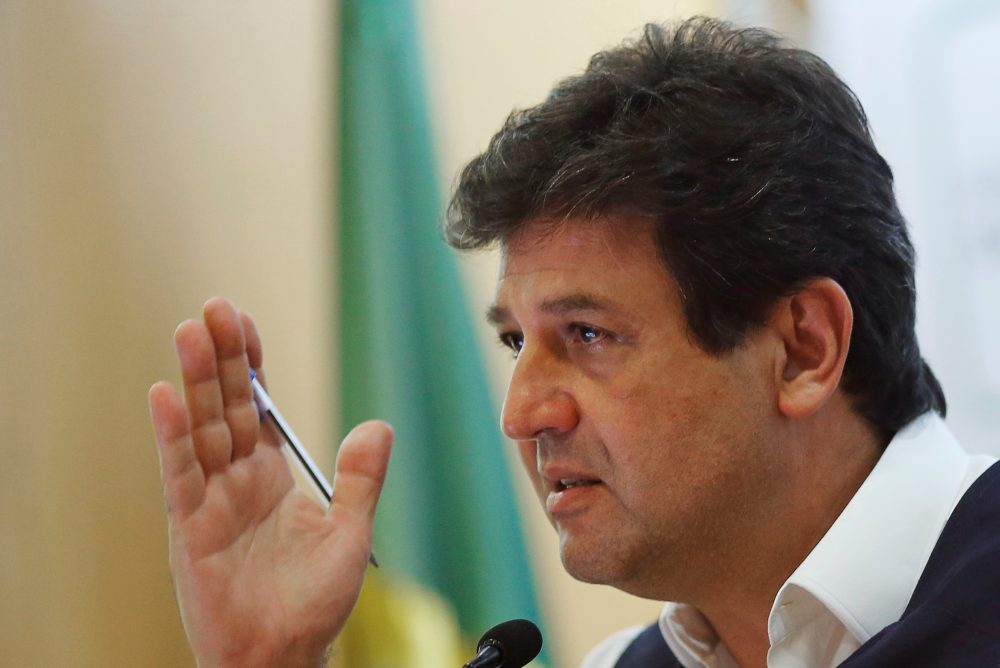 Brazil's Minister of Health Luiz Henrique Mandetta attends a news conference, amid the coronavirus disease outbreak in Brasilia April 6, 2020. u00e2u20acu2022 Reuters pic
