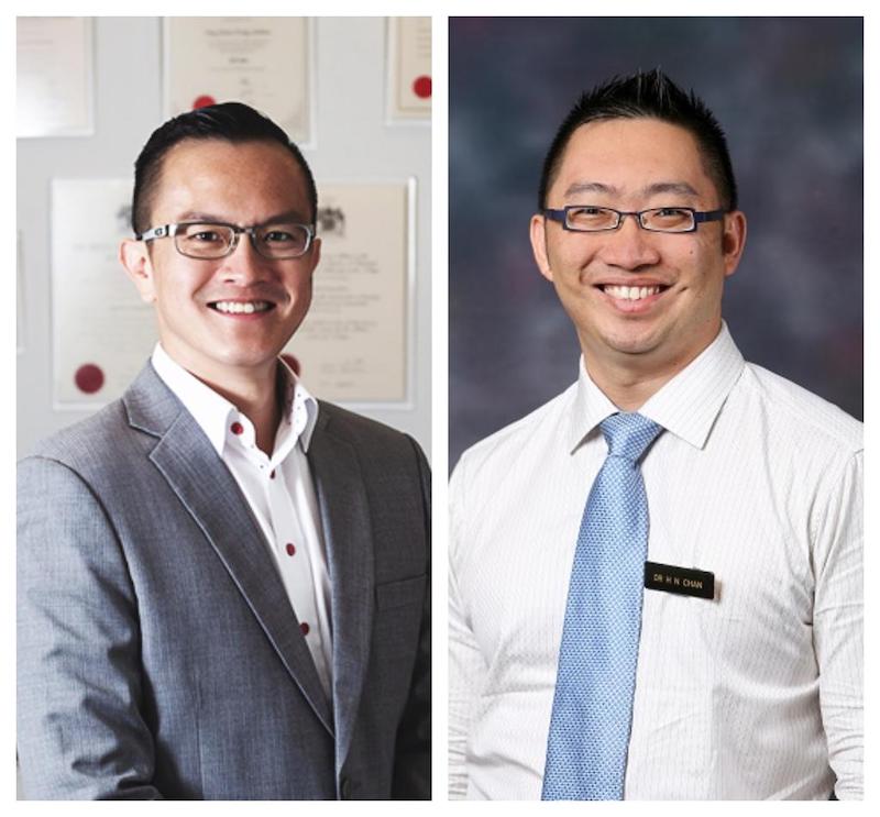 The defendant wrote that Dr Julian Ong Kian Peng (left) and Dr Chan Herng Nieng had been u00e2u20acu02dccolludingu00e2u20acu2122 to take advantage of u00e2u20acu0153other vulnerable woman patientsu00e2u20acu009d u00e2u20acu201d Picture courtesy of Today Online nn
