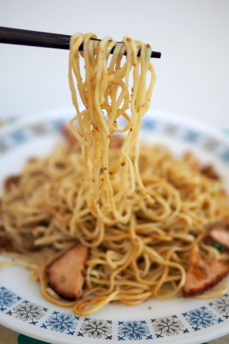 The noodles don't clump together even when it is cold, as they're made without any preservatives