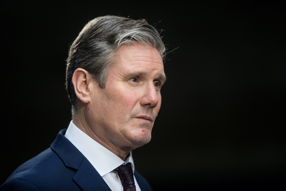 Britainu00e2u20acu2122s opposition Labour Party Shadow Brexit Secretary Keir Starmer leaves the BBC headquarters after appearing on The Andrew Marr Show in London, Britain January 5, 2020. u00e2u20acu201d AFP picnnn