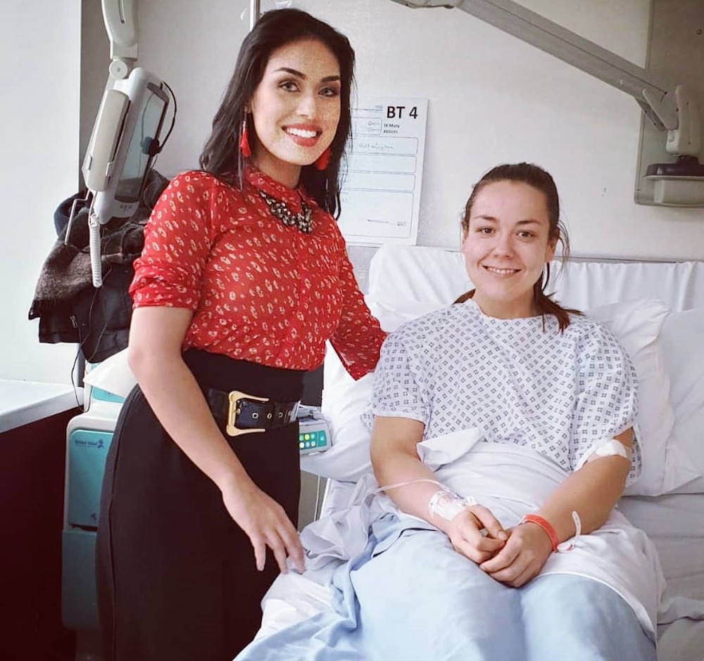 Bhasha Mukherjee who won the Miss England title in 2019 has joined the NHS workforce to battle the Covid-19 pandemic. u00e2u20acu201d Picture via Instagram/bhasha05nn