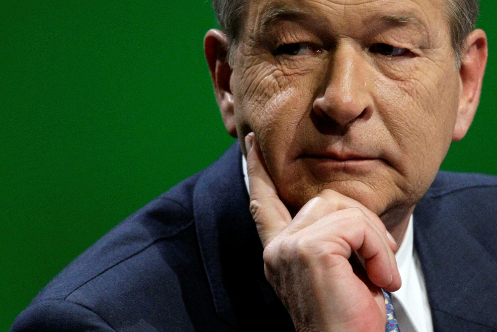 Swiss bank UBS Chairman of the Board of Directors Marcel Ospel looks on as he attends the extraordinary general meeting of the bank in Basel February 27, 2008. u00e2u20acu201d Reuters pic 