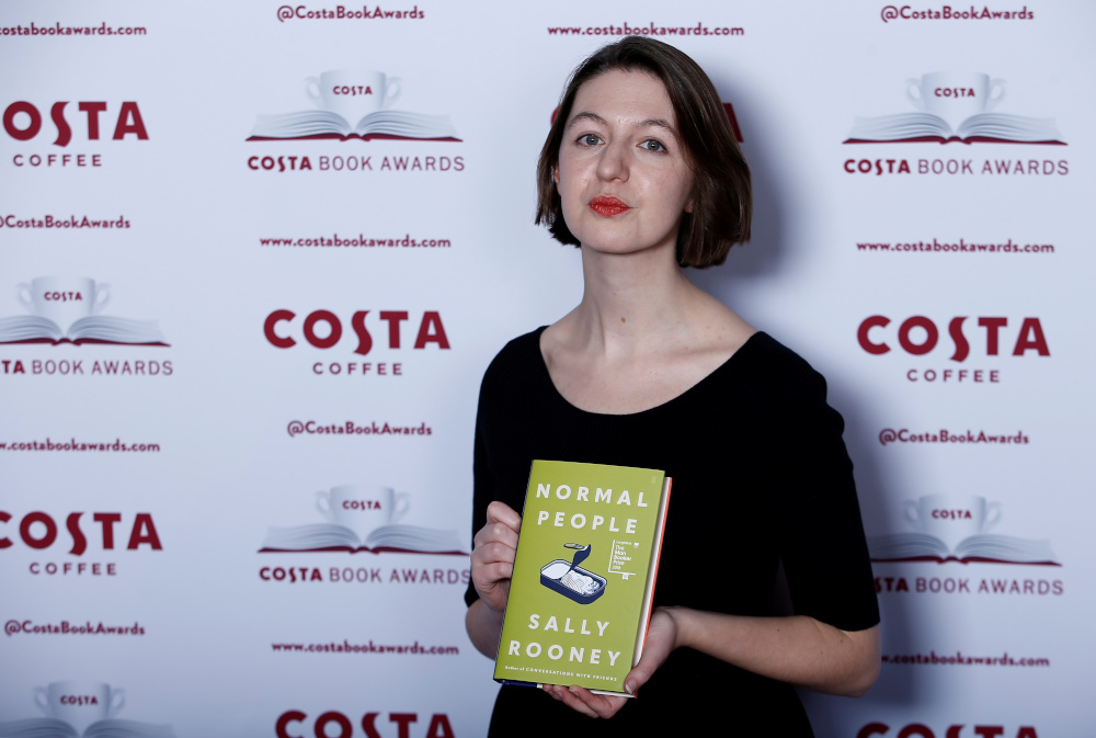 Author Sally Rooney poses for a photograph ahead of the announcement of the winner of the Costa Book Awards 2018 in London, Britain, January 29, 2019. u00e2u20acu201d Reuters pic 