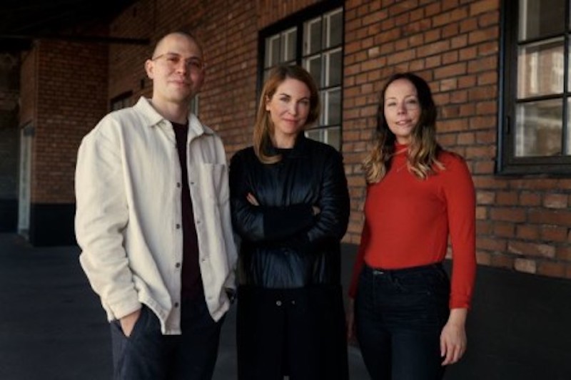 (From left to right) Alexis Almstru00c3u00b6m, Teresa Alldu00c3u00a9n and Dunja Vujovic, who have come together to work on the Netflix project u00e2u20acu02dcVinterviken 2021u00e2u20acu2122, u00e2u20acu201d Afp-Relaxnews picnn