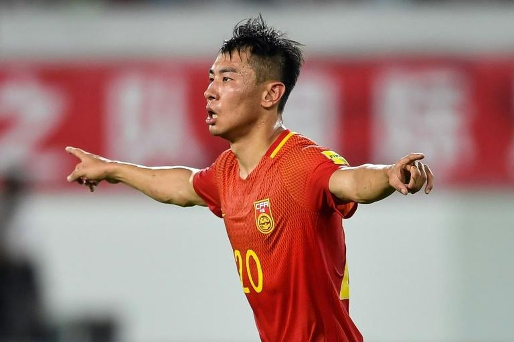 Guangzhou Evergrande sacked winger Yu Hanchao after he was spotted altering the number plate on his car. u00e2u20acu201d AFP pic