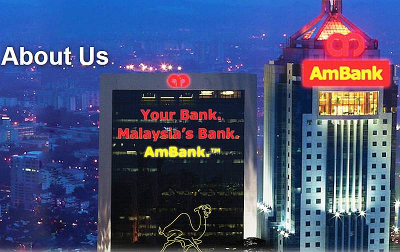 Screengrab from the Ambank internet portal at ambankgroup.com.