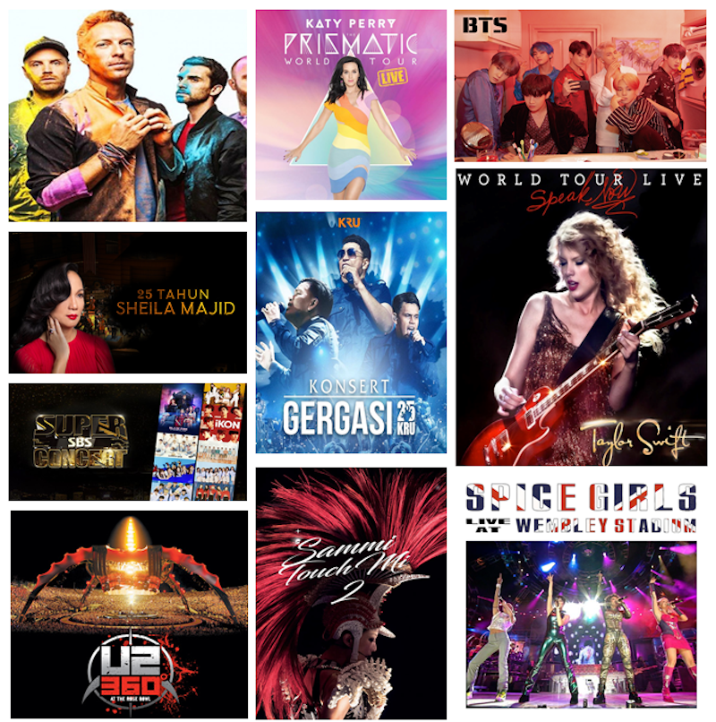 Astro is airing over 30 concerts by music icons, global music series, popular Korean music shows, and more from April 14 to 38. u00e2u20acu201d Picture courtesy of Astro