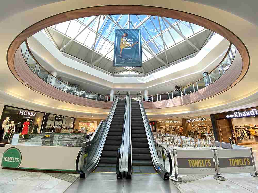 A deserted Brent Cross shopping centre is seen in London, as the spread of  Covid-19 continues, in London, Britain March 23, 2020. u00e2u20acu201d Reuters pic 