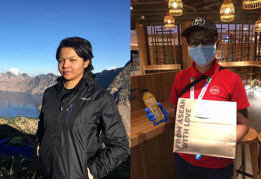 Fatin hopes to return to her cadet pilot programme once the pandemic blows over. — Picture courtesy of AirAsia