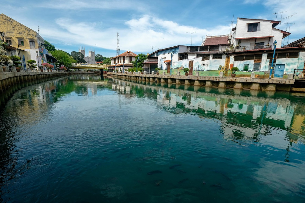 Sungai Melaka has greener and cleaner water during the movement control order period. u00e2u20acu201d Bernama pic