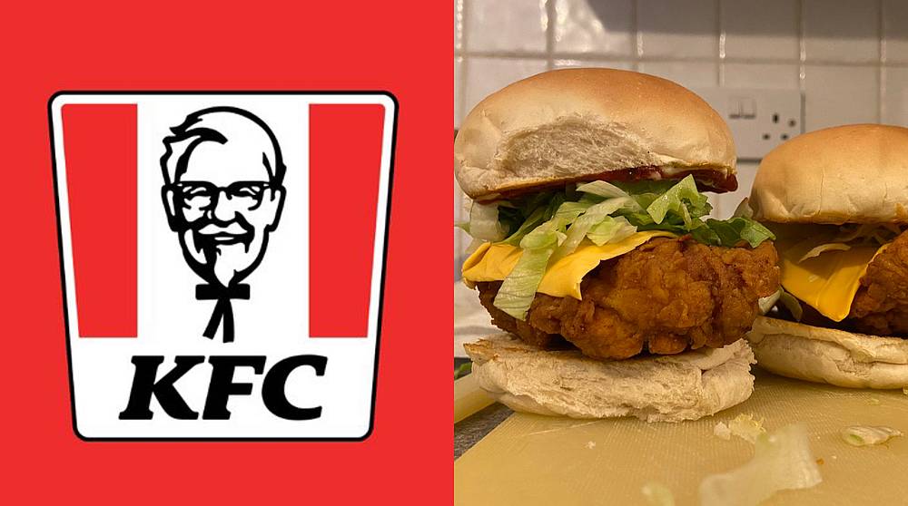 KFC challenges its Twitter followers to try recreating the chainu00e2u20acu2122s beloved fried chicken. u00e2u20acu201d Pictures from Twitter/KFC_UKI and Twitter/abbafan2018