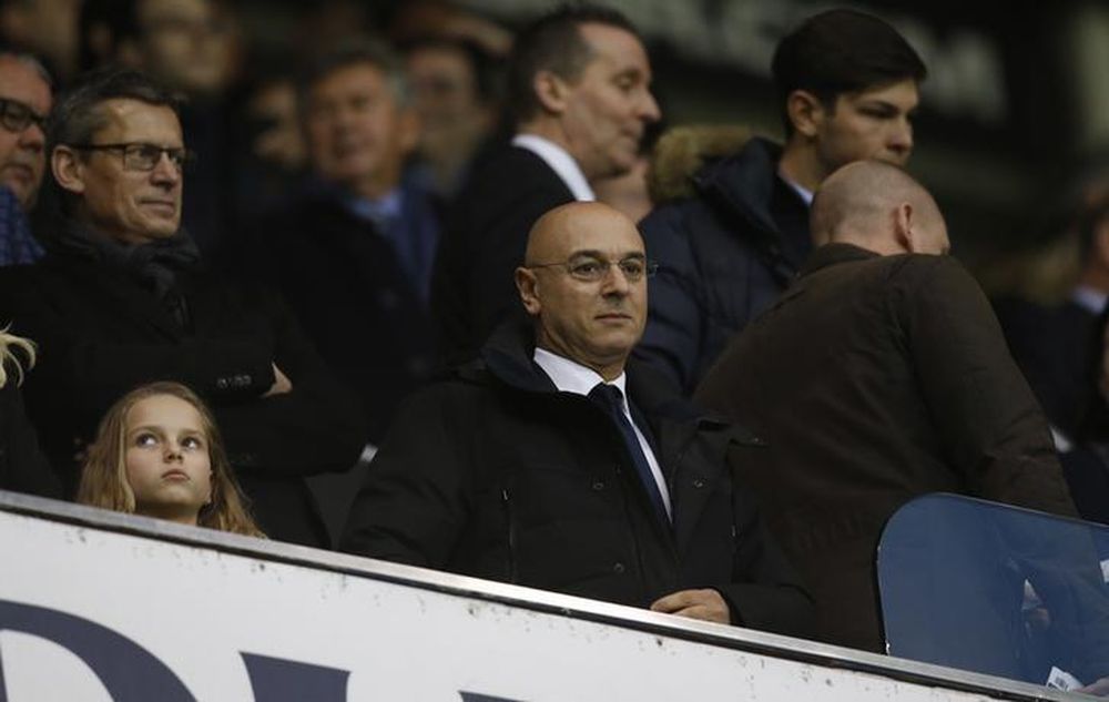 Tottenham chairman Daniel Levy in the stands during the FA Cup Third Round Tottenham Hotspur v Aston Villa match at White Hart Lane, January 8, 2017. u00e2u20acu201d Action Images via Reuters