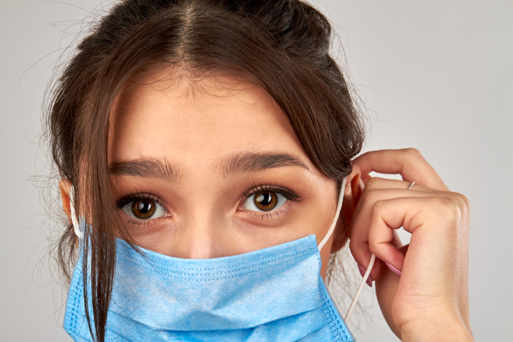 If you want to make your own mask during the Covid-19 pandemic, itu00e2u20acu2122s best to use a combination of two fabrics according to new research. u00e2u20acu201d Denisfilm/IStock.com pic via AFP-Relaxnewsnn